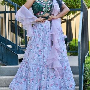 Designer style lehenga